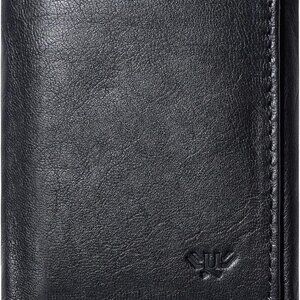 Leather Wallet for Men, Handcrafted Genuine Leather Travel Wallet, Minimalist Me